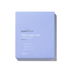 Purple HydroPeptide Firming Vitamin C Mask box on a white background