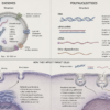 Diagram of exosome structure and nucleic acid content showing membrane, proteins, lipids, and internal cargo; panels labeled Exosomes and Polynucleotides explain structure and function.